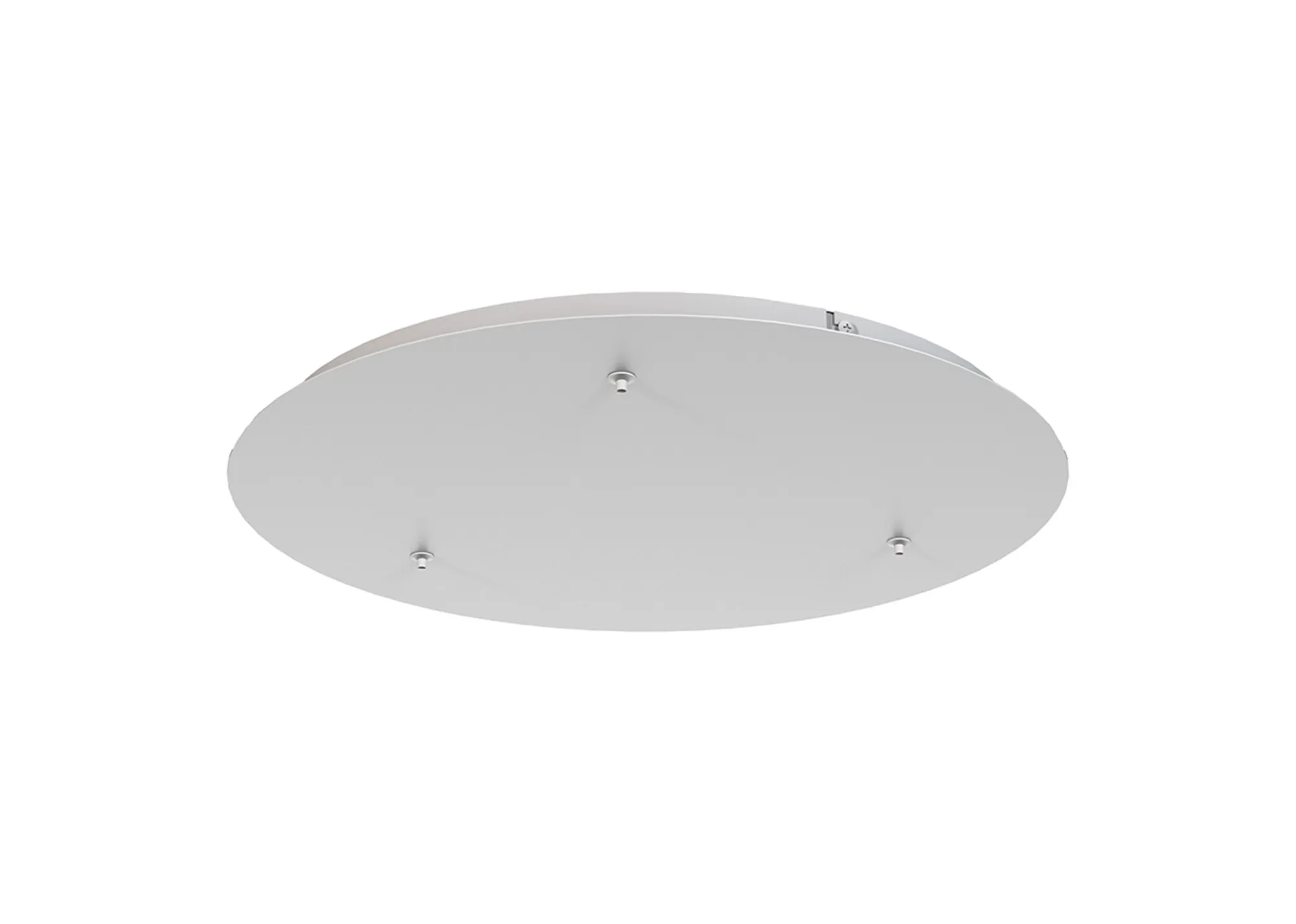 M8261  Elsa 3 Hole 500mm Round Canopy Kit White